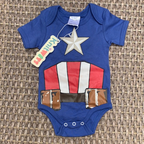 knitwits Other - Captain America baby onesie 3-6mo